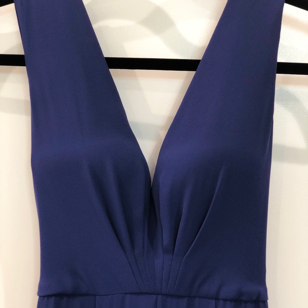 Long dark blue BCBGMaxAzria Dress